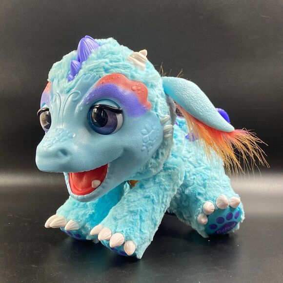 Fur Real Friends Torch My Blazin' Dragon Tested & Works Stuffed animals Toys - Picture 2 of 8